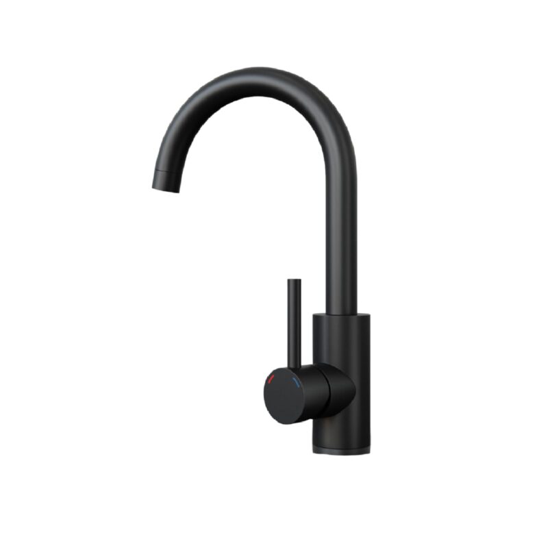 Wasserhahn Küchenarmatur Küche Mischbatterie Spültischarmatur Armatur Brause Lavello 300 Schwarz